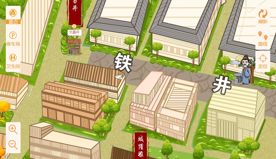 博野智慧景区：手绘地图与语音导览的完美融合